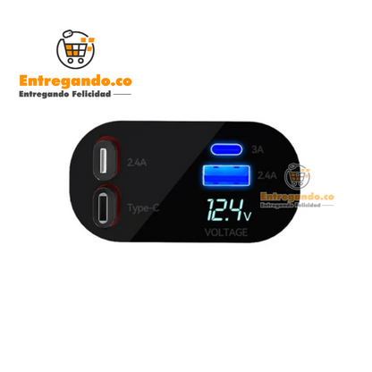 AutoPower® Cargador Múltiple para autos